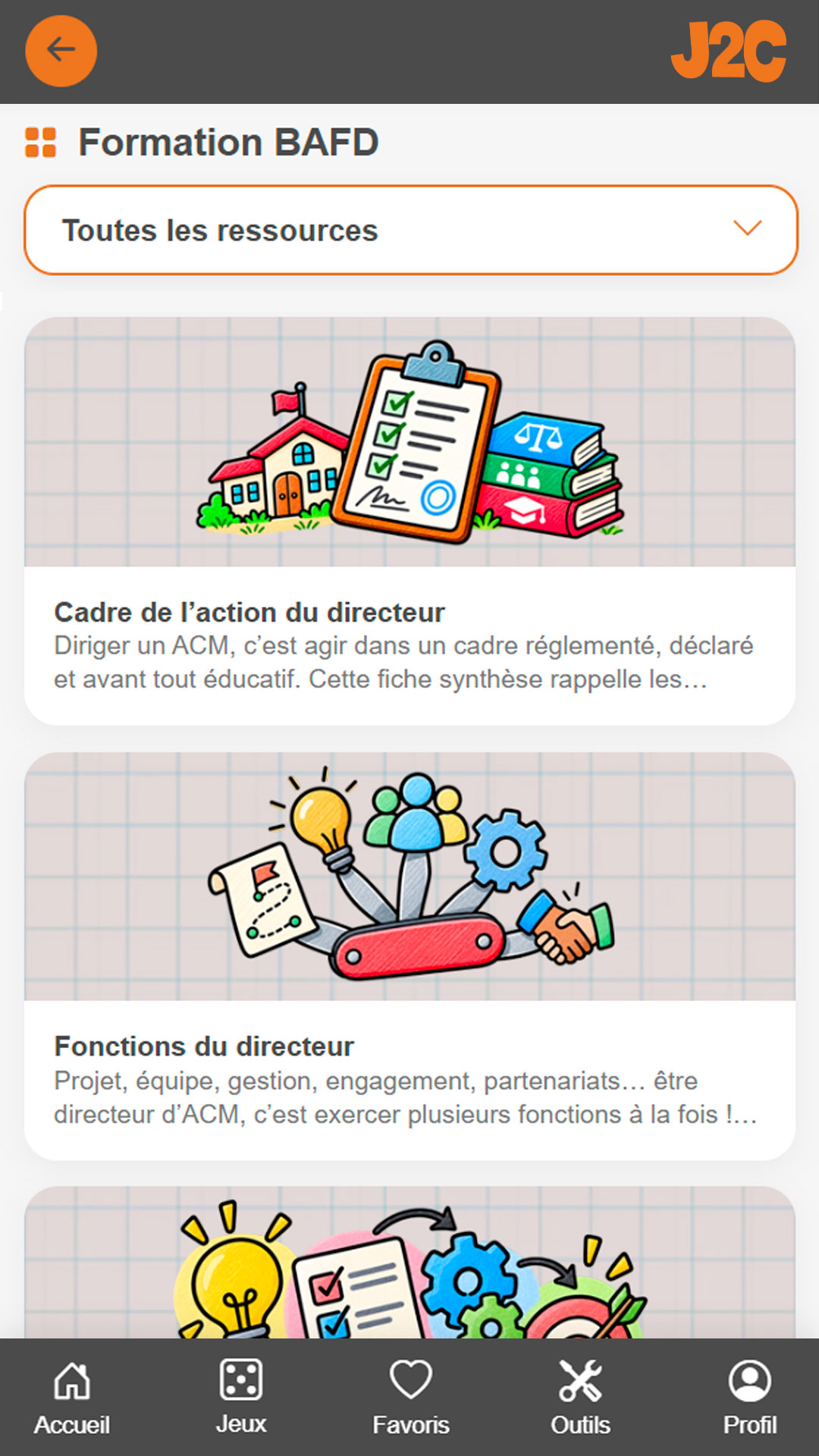 Formation BAFD