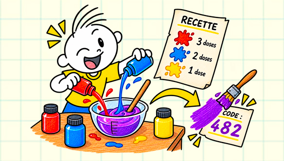 Peinture + Recette avec dosages
