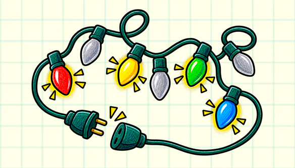 Guirlande lumineuse