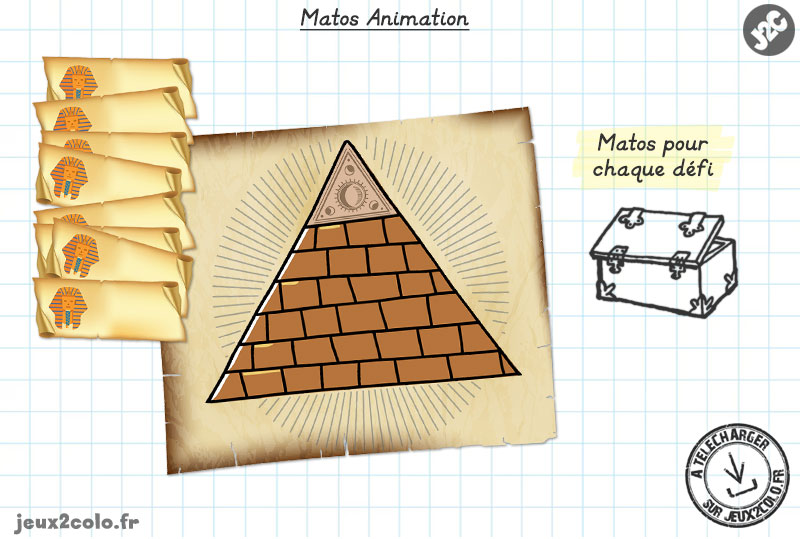 Matériel Pyramide des défis