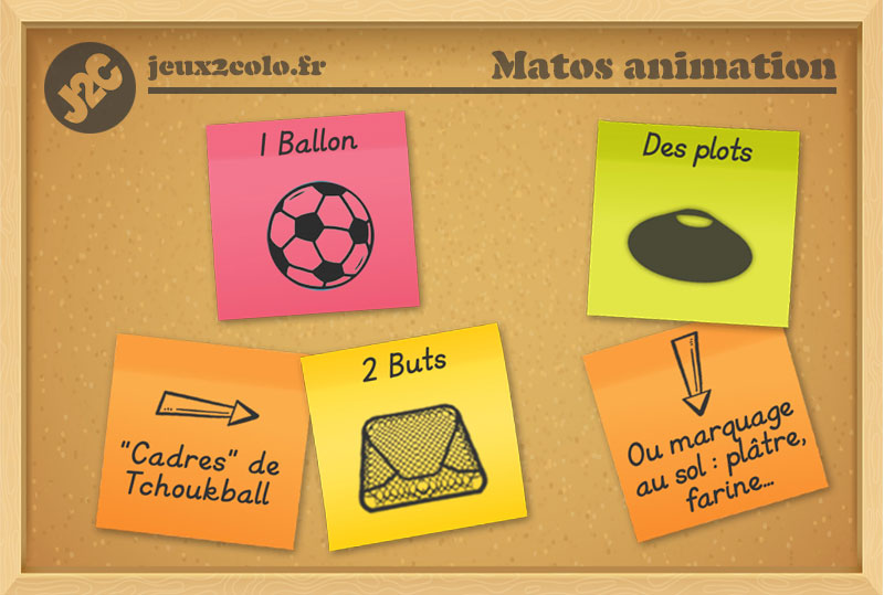 Tchouckball - Matériel