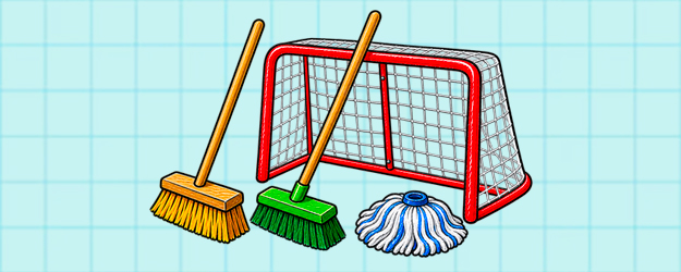 Hockey-Balai