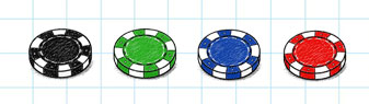 Speed'Art Poker - Jetons