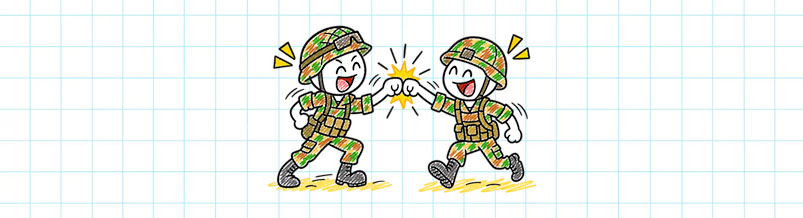 Risk made in colo - illustration