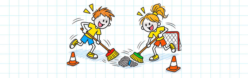Hockey-Balai