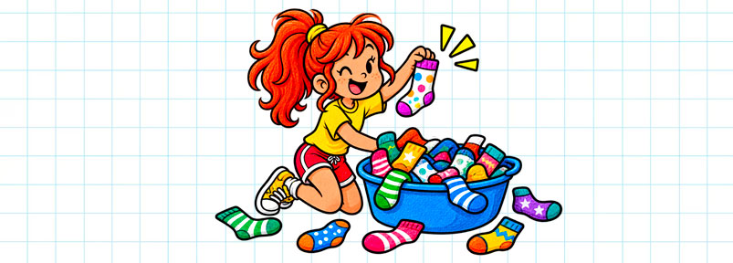 Chaussettes en pagaille